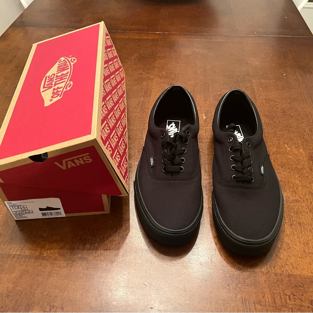 Vans Era Black Shoes Never Been Worn